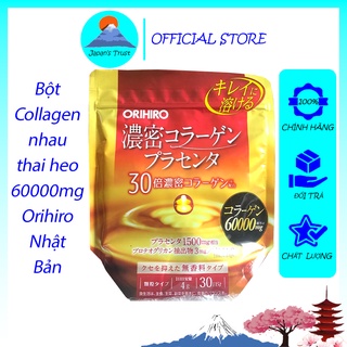 Bột Collagen nhau thai heo Orihiro 60000mg 120g của Nhật Bản - Hàng chính hãng Orihiro