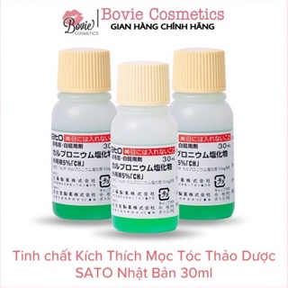 Tinh chất Kích Thích Mọc Tóc Thảo Dược Sato Arovics Nhật Bản 30ml