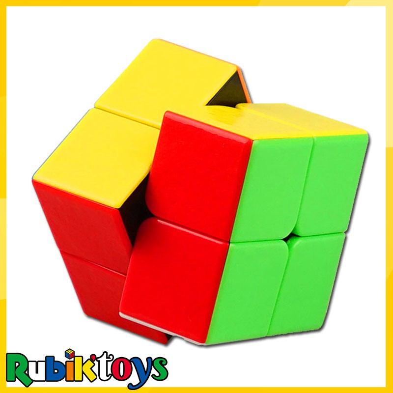 Combo Rubik 2x2, 3x3 & Tam Giác Qiyi Cube Bẻ Góc Cực Tốt, Nhanh, Trơn, Mượt 🦋 Rubic Đồ Chơi Thông Minh