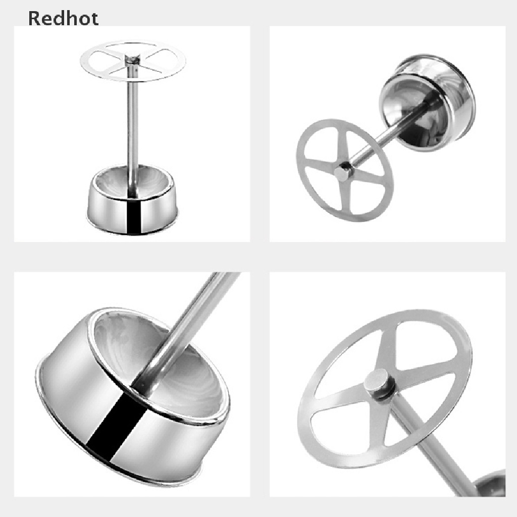&lt; Redhot &gt; Giá Đựng Kem Đánh Răng / Kem Đánh Răng Bằng Thép Không Gỉ Nhám Trong Nhà Tắm Gia Đình