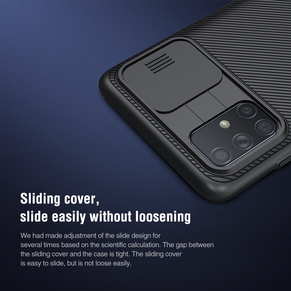 Ốp lưng bảo vệ Camera cho Samsung Galaxy M51- Galaxy A52 52s - Galaxy A72 - nhựa cứng vân sần chống bám mồ hôi, bụi bẩn