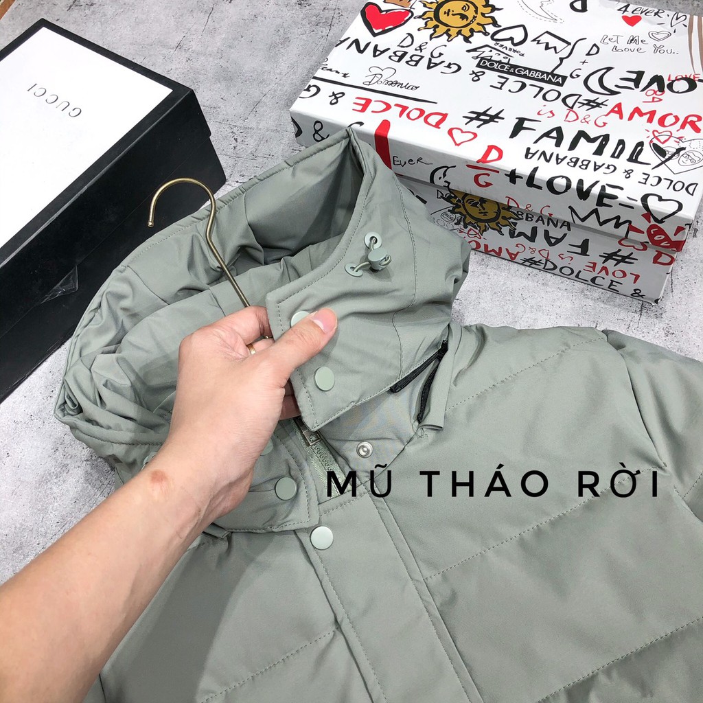 Áo khoác phao nam MŨ RỜI đại hàn thời trang bigsize cao cấp APHA23 - 7622 | BigBuy360 - bigbuy360.vn