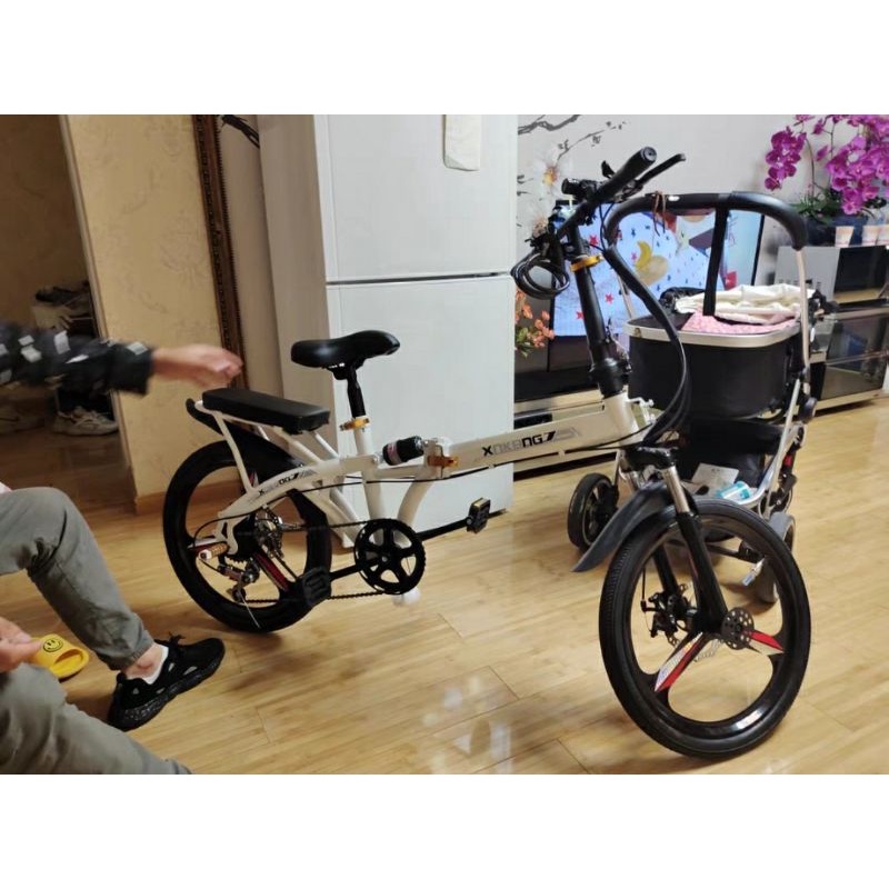 XE ĐẠP GẤP THỂ THAO NAM NỮ XKANG Bản Nhỏ  Bánh 16inh