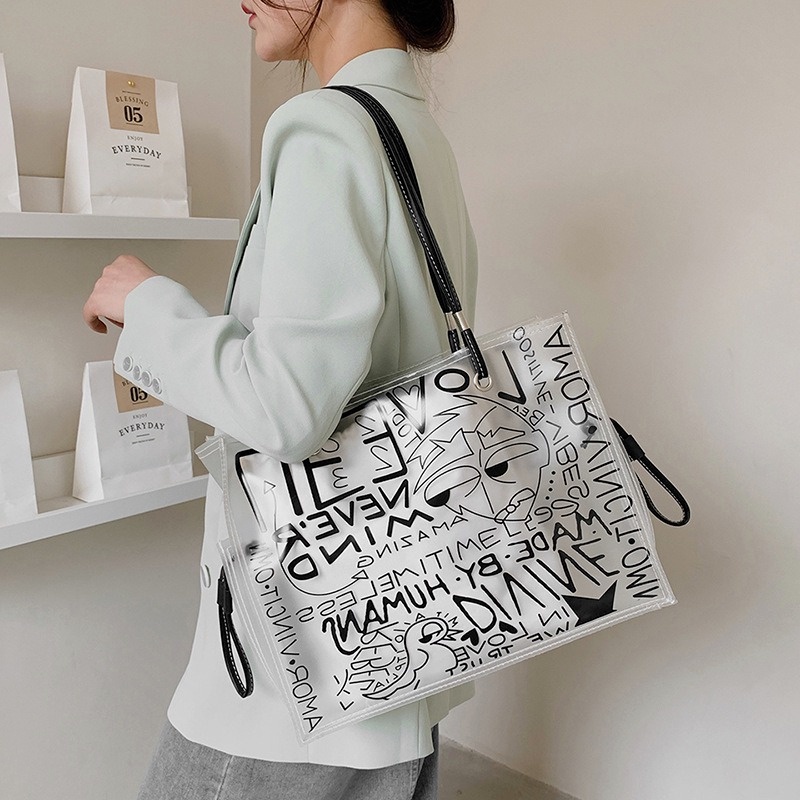 Túi tote Trong Suốt Cỡ Lớn Thời Trang 2022GYLXB247