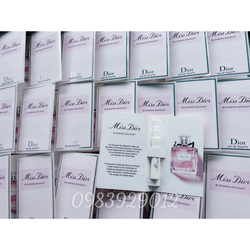 [ Vial chính hãng] Nước Hoa Nữ miss dior Blooming Bouquet
