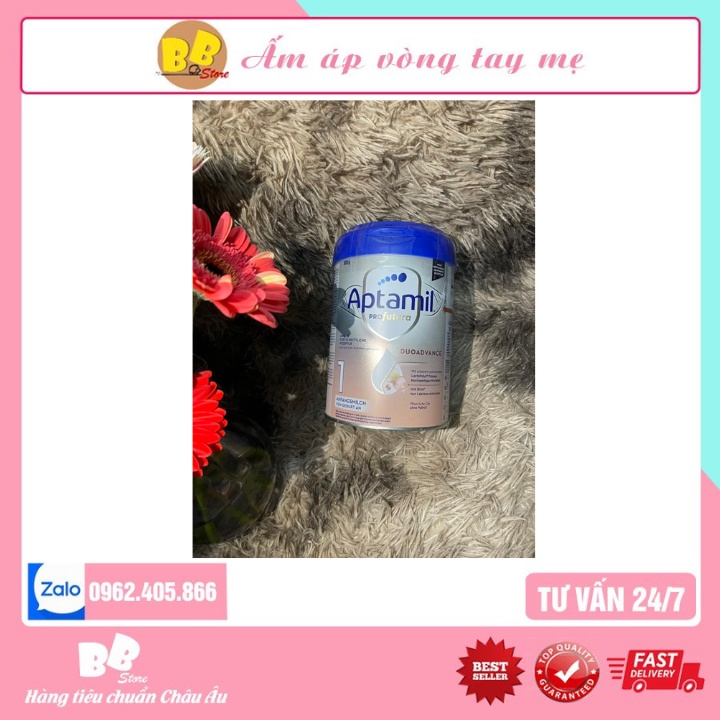 Sữa bột Aptamil Bạc 1 Đức - 800g (Mẫu mới đủ Bill)