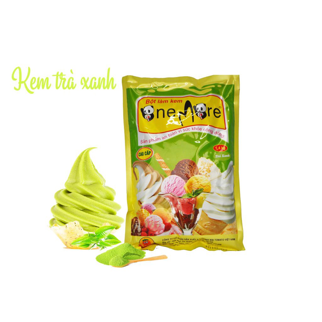 Bột làm kem tươi ONEMORE các vị gói 1.3kg