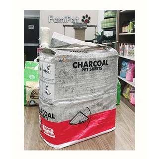 Giấy Lót Khay Vệ Sinh Cho Chó Mèo CHARCOAL Bịch 50 miếng
