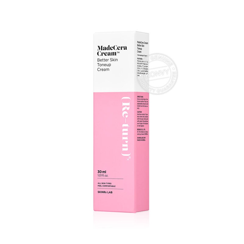 Kem Nâng Tone Da SKINRx LAB MadeCera Cream Better Skin Tone-up Cream SPF50+ 30ml GomiMall
