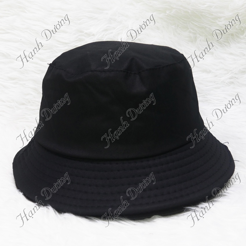 Nón bucket vành nhỏ thêu LA thời trang, cá tính phù hợp cho cả nam và nữ