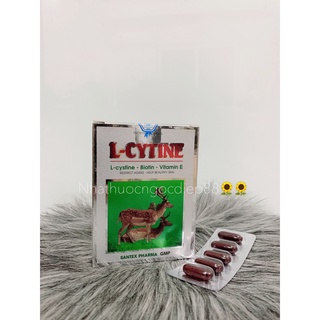 Viên Uống Giảm Rụng Tóc L-CYTINE với L-Cystine Giúp Làm Đẹp Da (Hộp 60 viên)