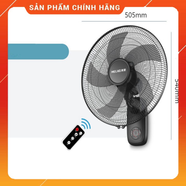 Quạt treo tường 5 cánh, điều khiển  Meiling FB-40A- bảo hành 12 tháng SM