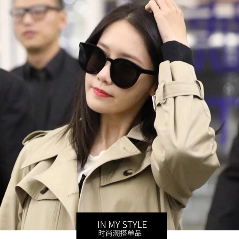 Kính Mát Gọng Tròn Chống Tia Uv400 / Phong Cách Hàn Quốc Cho Nam | BigBuy360 - bigbuy360.vn