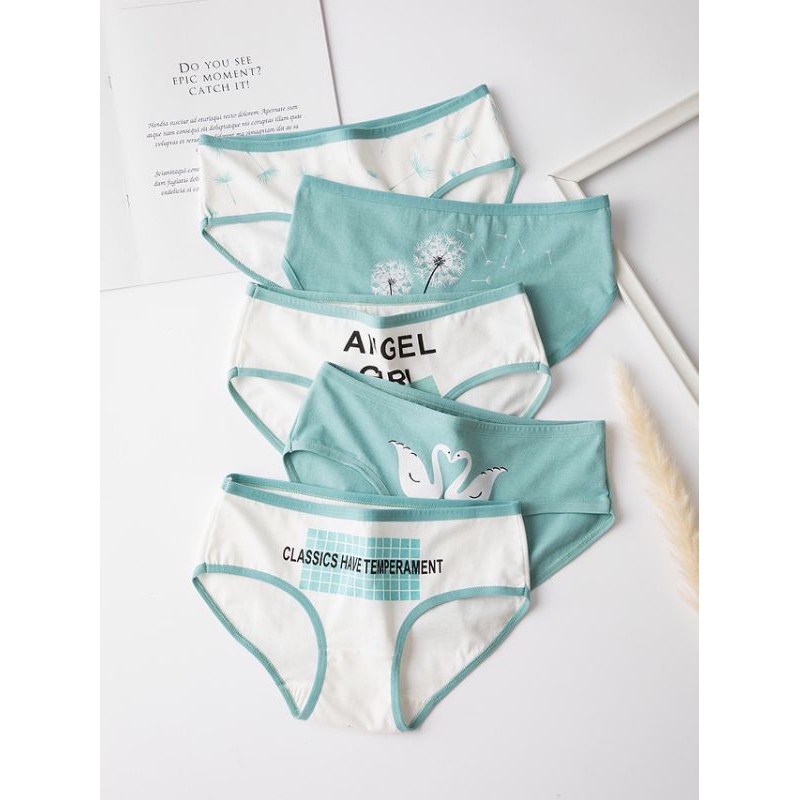 Quần Lót Nữ Cotton Cao Cấp Nâng Mông Thông Hơi Hoạ Tiết Dễ Thương DAPHINO - QL32 | BigBuy360 - bigbuy360.vn