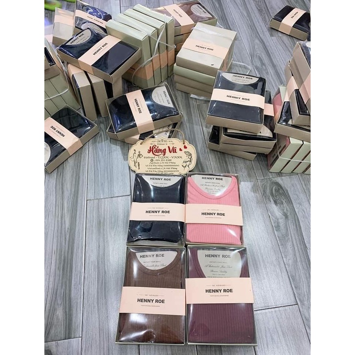 🌱BỘ GIỮ NHIỆT NỮ HENNY ROE fullbox xịn (tuyển sỉ, ctv toàn quốc)