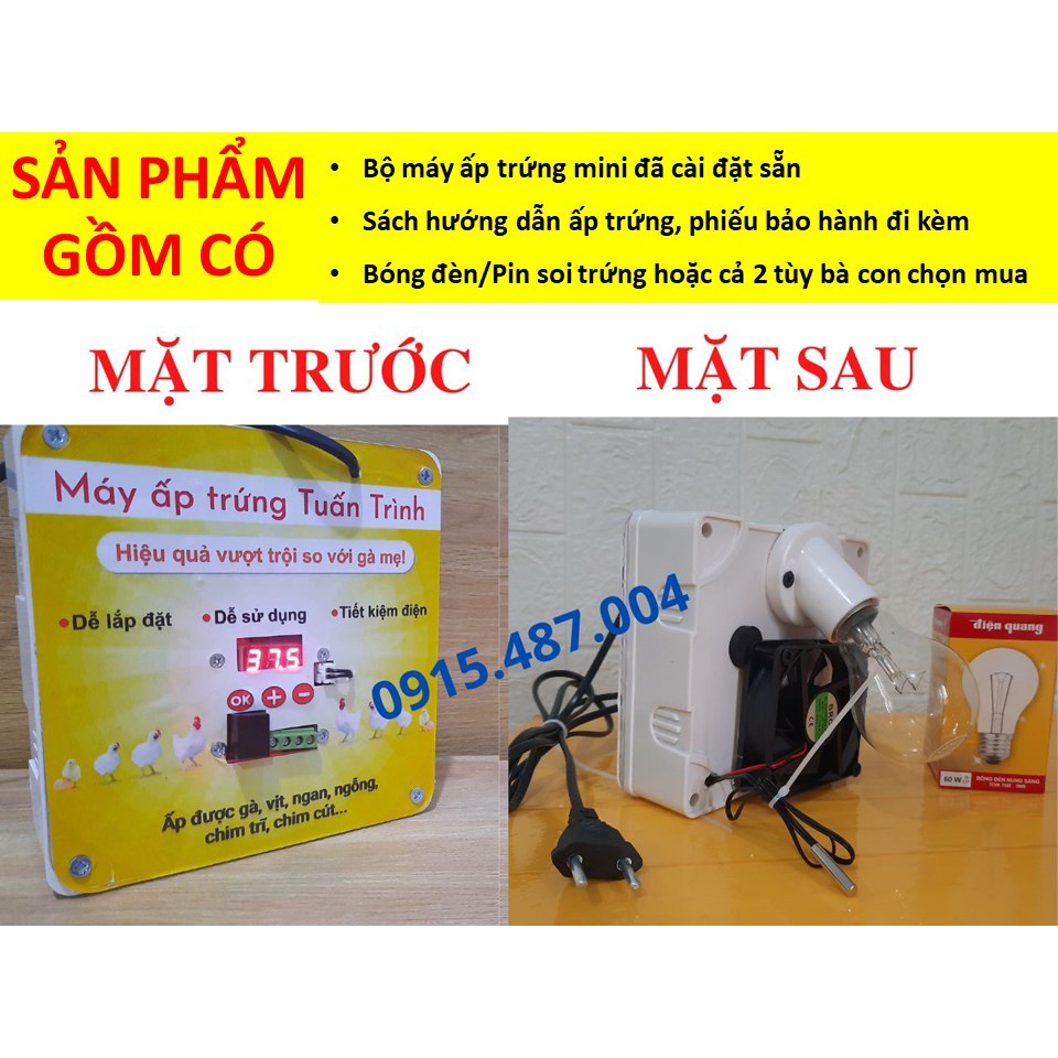 Máy ấp trứng Tuấn Trình