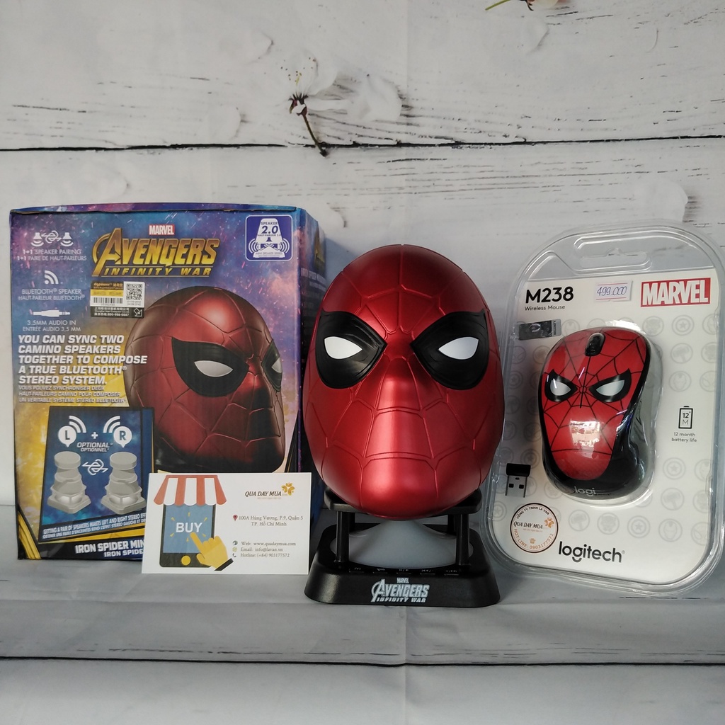 Loa Bluetooth Hình Nhân Vật Marvel - BH 6 tháng