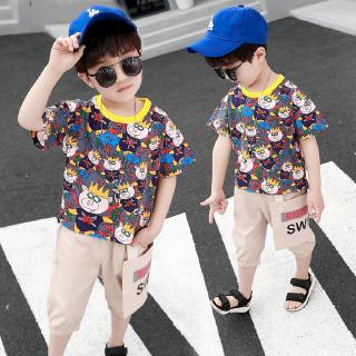 Simple Short Sleeve T-shirts For Boys