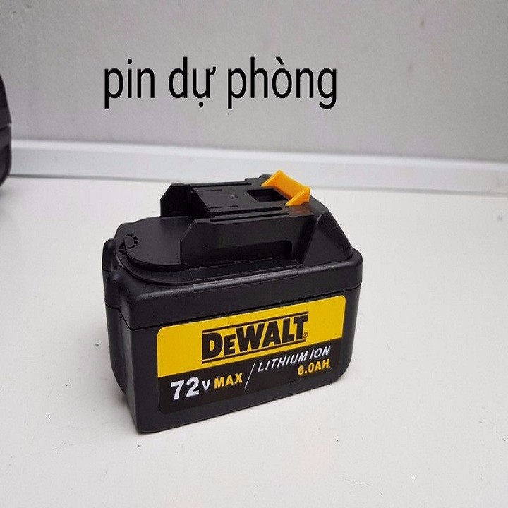 Máy siết bu lông pin DEWALT-72V - Máy vặn bu lông dùng pin DEWALT 72V