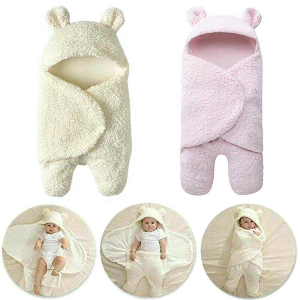 EUTUS Áo Liền Quần Có Nón Trùm Mềm Mại Giữ Ấm Cho Bé