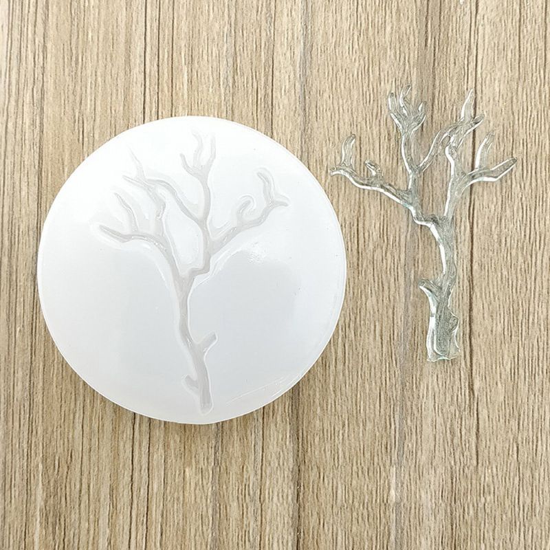 Khuôn Silicone Làm Trang Sức Hình Cành Lá
