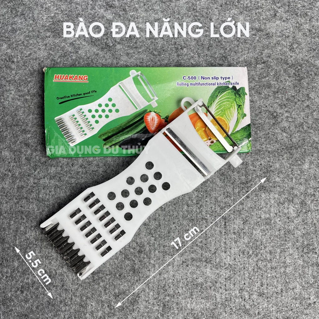 Dao bào đủ loại, đa năng 12 trong 1 gọt, cắt, tỉa rau củ quả, bào sợi lớn, nhỏ, sản phẩm sắc bén, độ bền cao tiện dụng