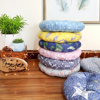[BÁN SỈ] NỆM NGỒI BỆT, ĐỆM NGỒI BỆT TRÒN - COTTON LỤA ĐƯỜNG KÍNH 45CM