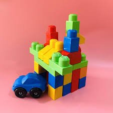 Bộ Xếp Hình Thông Minh Tặng Kèm Ô Tô Cảnh Sát Cho Bé Hàng Việt Nam