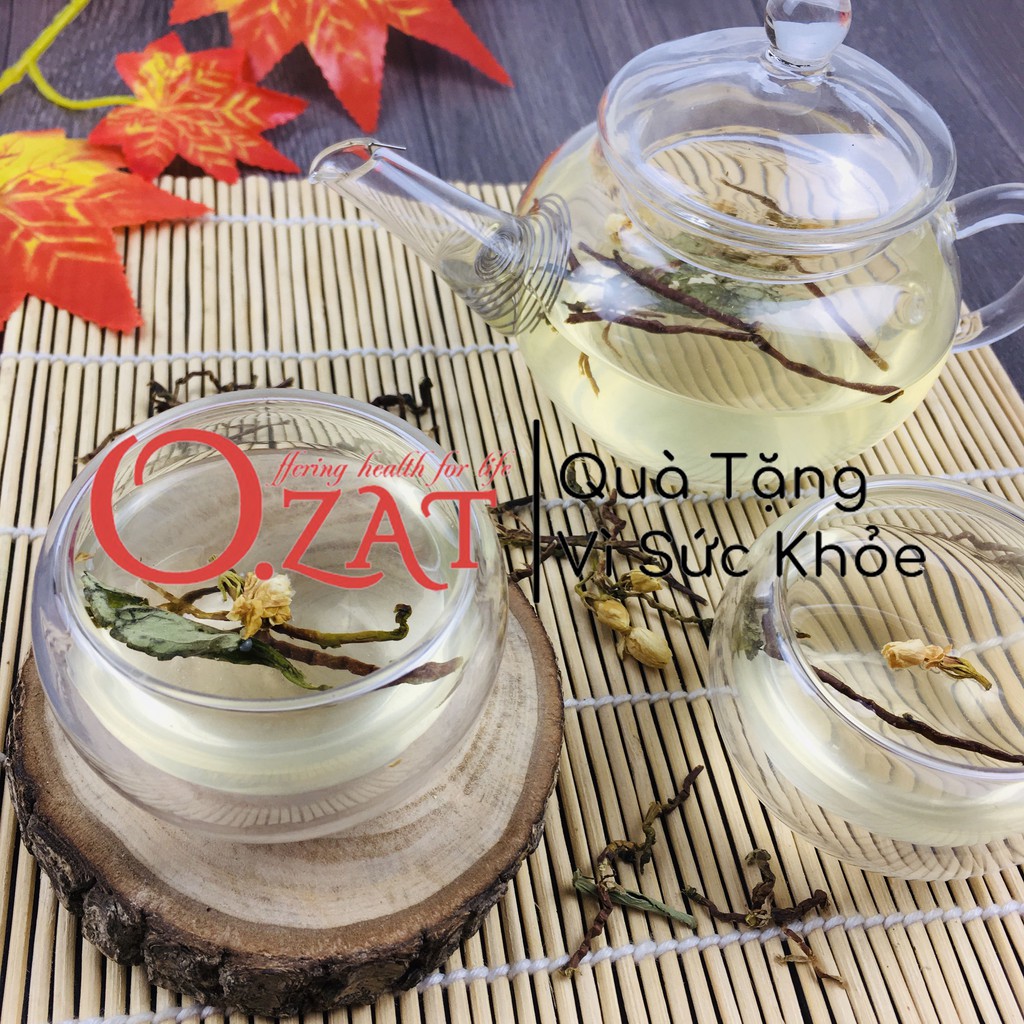 Trà sơn mật hồng sâm  O.ZAT Food  50g-100g - thanh nhiệt giải độc tốt cho người tiểu đường giúp ngủ ngon