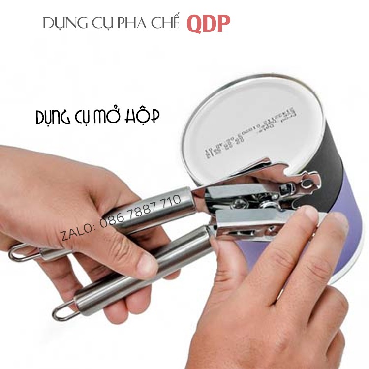Dụng cụ mở nắp lon hộp bằng inox không gỉ chất lượng - Đồ mở hộp đa năng - Dụng cụ khui hộp