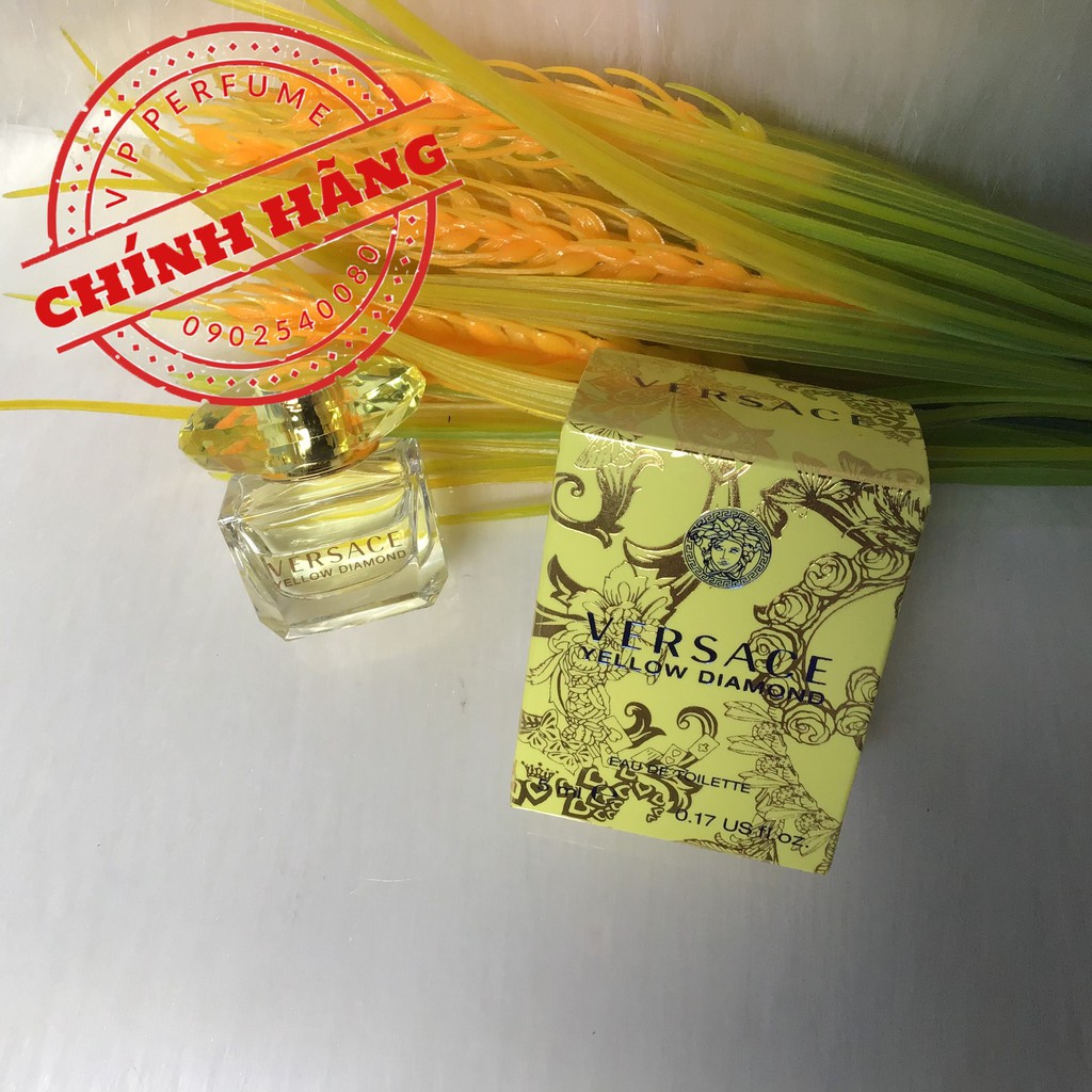 Nước hoa nữ chính hãng Versace Yellow Diamond EDT 5ml | BigBuy360 - bigbuy360.vn