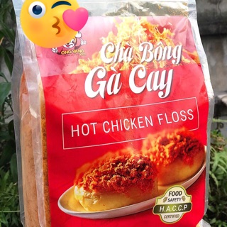 Ruốc (chà bông) gà cay 500gr
