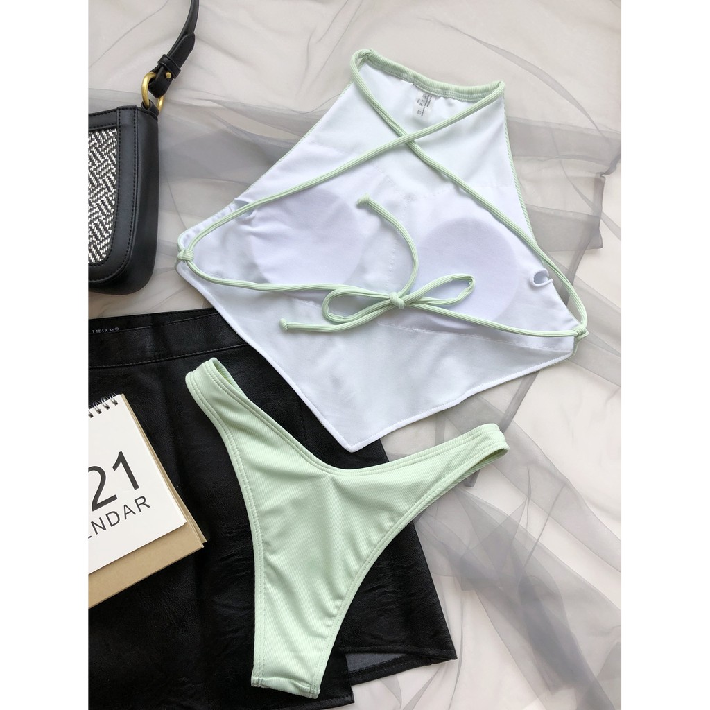 Bikini Hở Lưng Màu Xanh Da Trời Lg35 | BigBuy360 - bigbuy360.vn