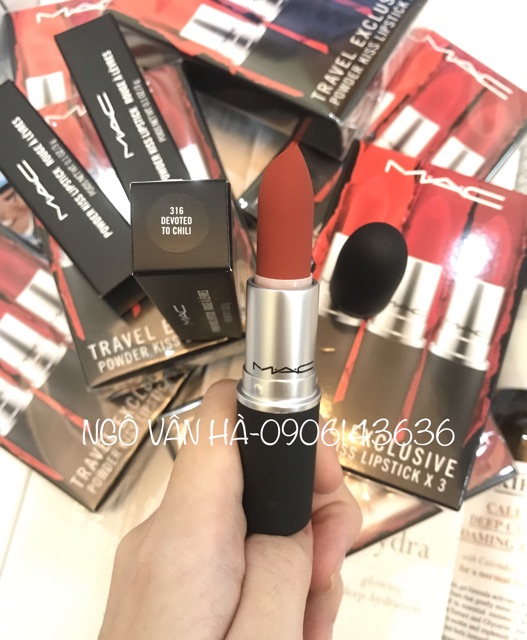 [DUTY FREE] SON MAC POWDER KISS LIPSTICK