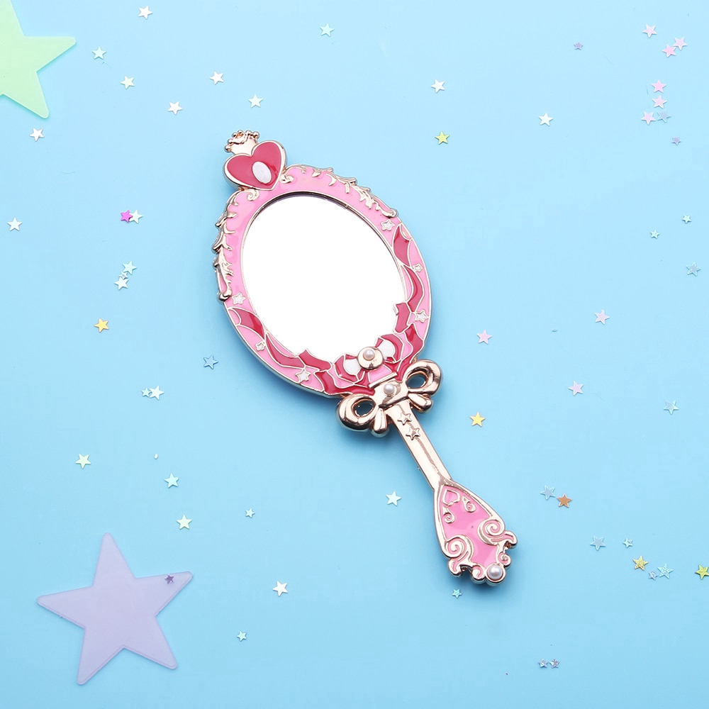 Gương trang điểm cầm tay thiết kế hoạt hình Thủy thủ Mặt trăng