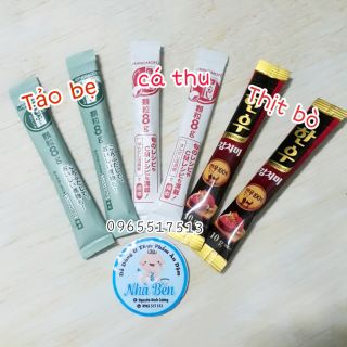 Bán lẻ hạt nêm Nhật Bản đủ vị cho bé ăn dặm
