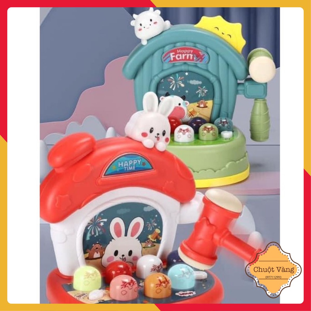 Bộ đồ chơi đập chuột có nhạc cho bé