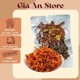 Khô bò khô sợi loại 1, thịt bò khô xé sợi vị cay Xuân Hương siêu ngon 240g