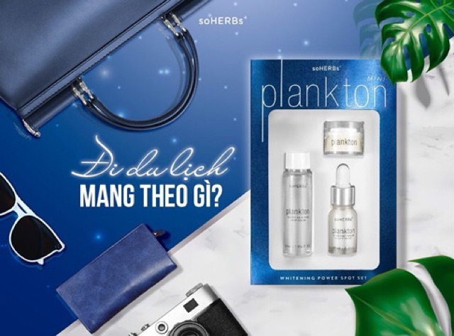 Combo Plankton mini Soherbs dưỡng da cấp ẩm