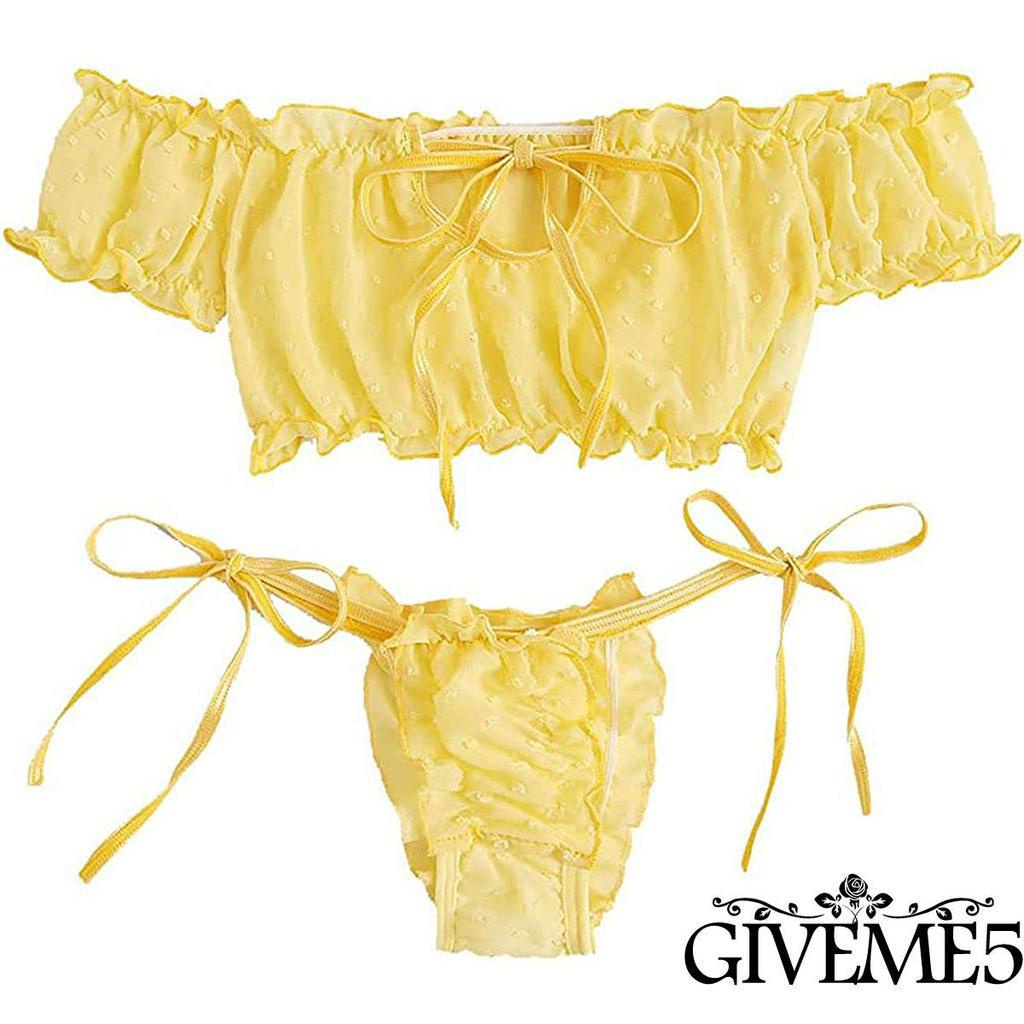 Bộ Đồ Lót Ren Gợi Cảm Dành Cho Nữ