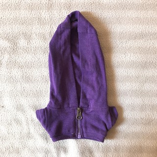 [SALE OFF 50%] Outfit tím cho doll 20cm (áo khoác kéo khóa, hoodie, áo cổ lọ, áo thun)