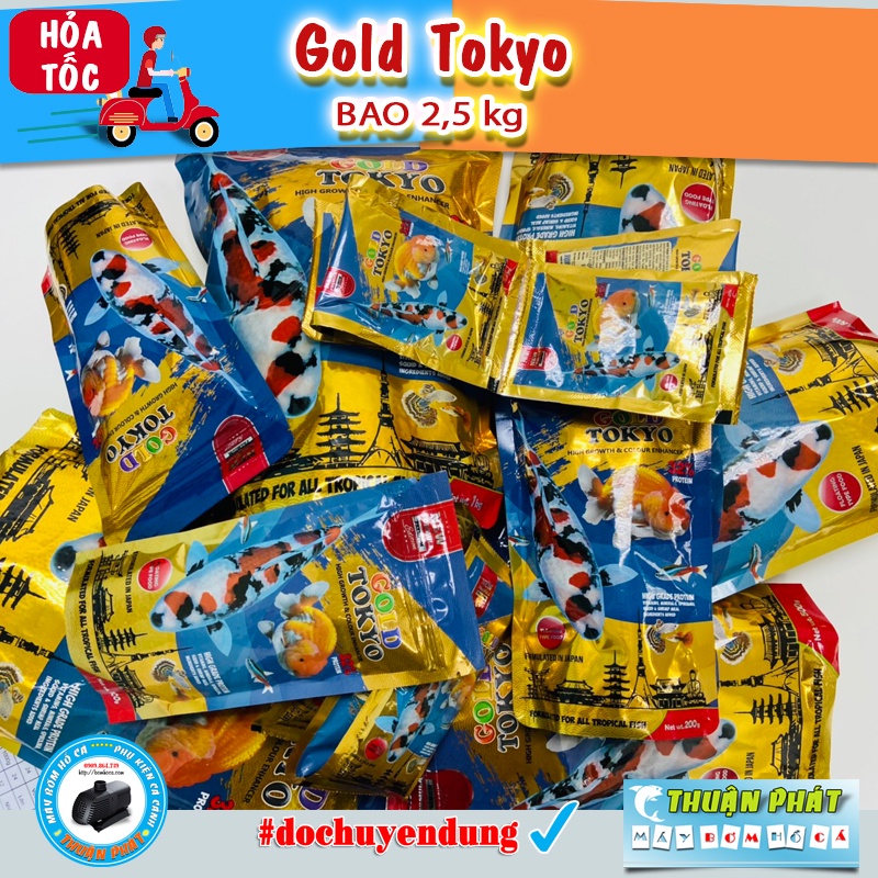 Thức ăn cá cảnh, cá koi gold tokyo bịch 2.5kg - ảnh sản phẩm 3