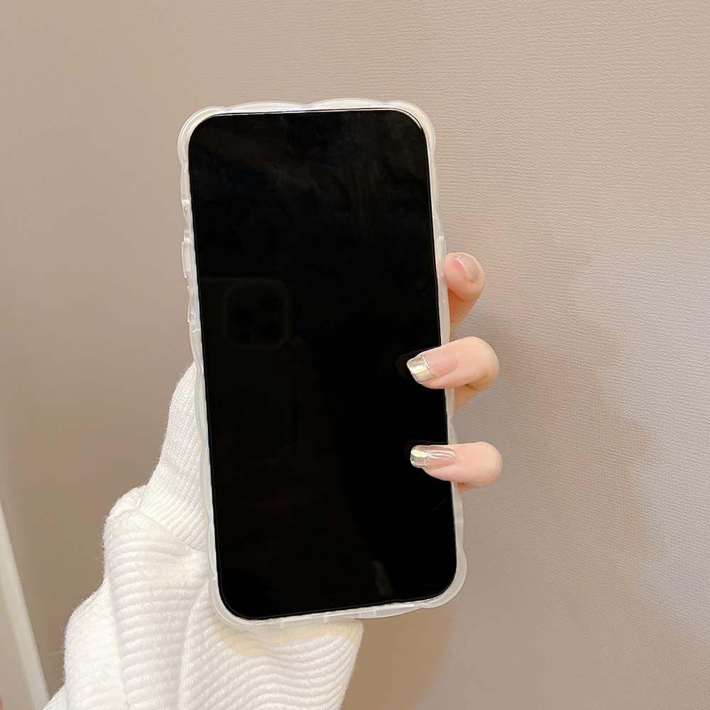 Ốp Điện Thoại Dẻo Trong Suốt Siêu Mỏng Họa Tiết Hoạt Hình Gấu / Hoa Xinh Xắn Cho iPhone 13 Mini