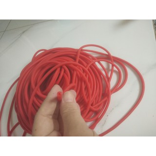 Dây cao su tròn loại dầy đường kính - 5mm (combo 5mét)