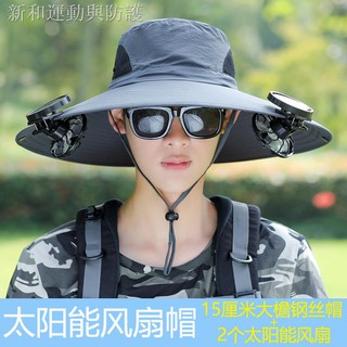 Mũ Chống Nắng Vành Rộng Che Phủ Cổ Bảo Vệ Mặt Tiện Dụng Cho Nam