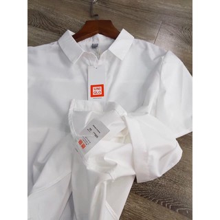 Sơ mi xô lụa tay ngắ