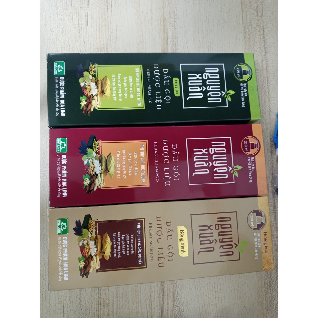 Dầu gội dược liệu Nguyên Xuân 250 ml⚡ giúp suôn mượt bồng bềnh, phục hồi cân bằng cấu trúc cải thiện khô xơ