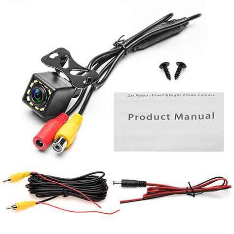 Bộ Camera Sau Cho Xe Hơi 6J4 12LED | BigBuy360 - bigbuy360.vn