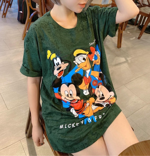 Áo phông Mickey hoạt hình Thái Lan ( hàng sẵn )