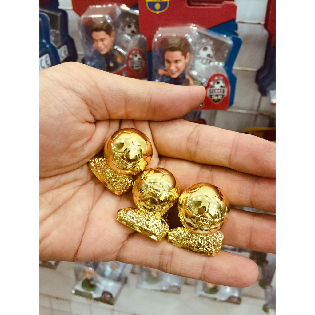Móc khóa Cup C1 - cup Ngoại Hạng Anh - Cup Vàng WC - Quả bóng vàng - chiếc giày vàng inox cao cấp